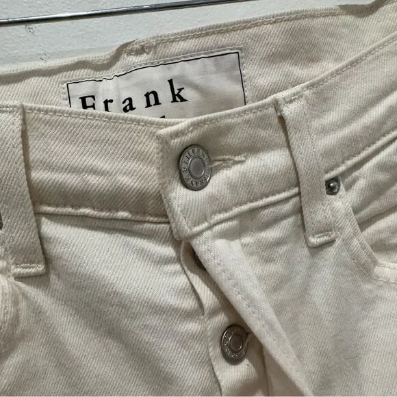 Frank & Eileen MONAGHAN Jeans in Cream, Italian Vintage Denim